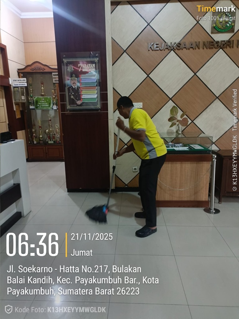 Kebersihan Kejaksaan Negeri Payakumbuh